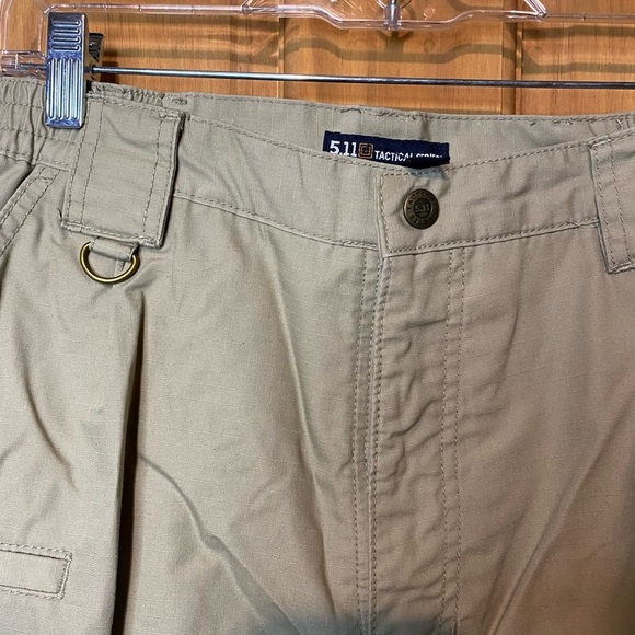 5.11 Tactical pants Tan Khaki Police Fire Dept Pants - Picture 5 of 7